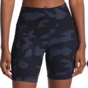 Camo Long-Length Bike Shorts